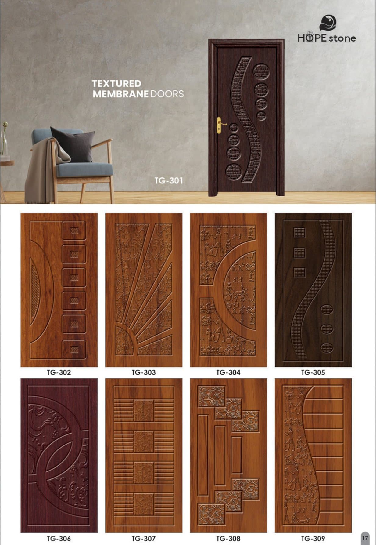 Textured Membrane Doors — HOPEstone catalogue