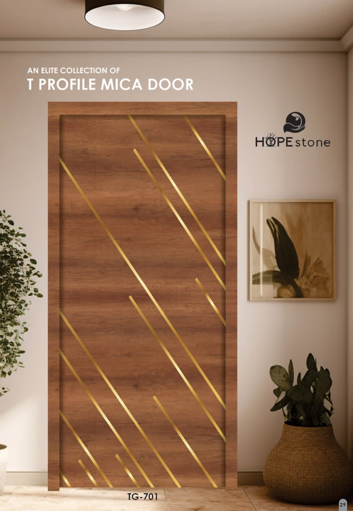 T-Profile Mica Doors — HOPEstone catalogue