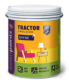 Asian Paints Tractor Emulsion Shyne pack