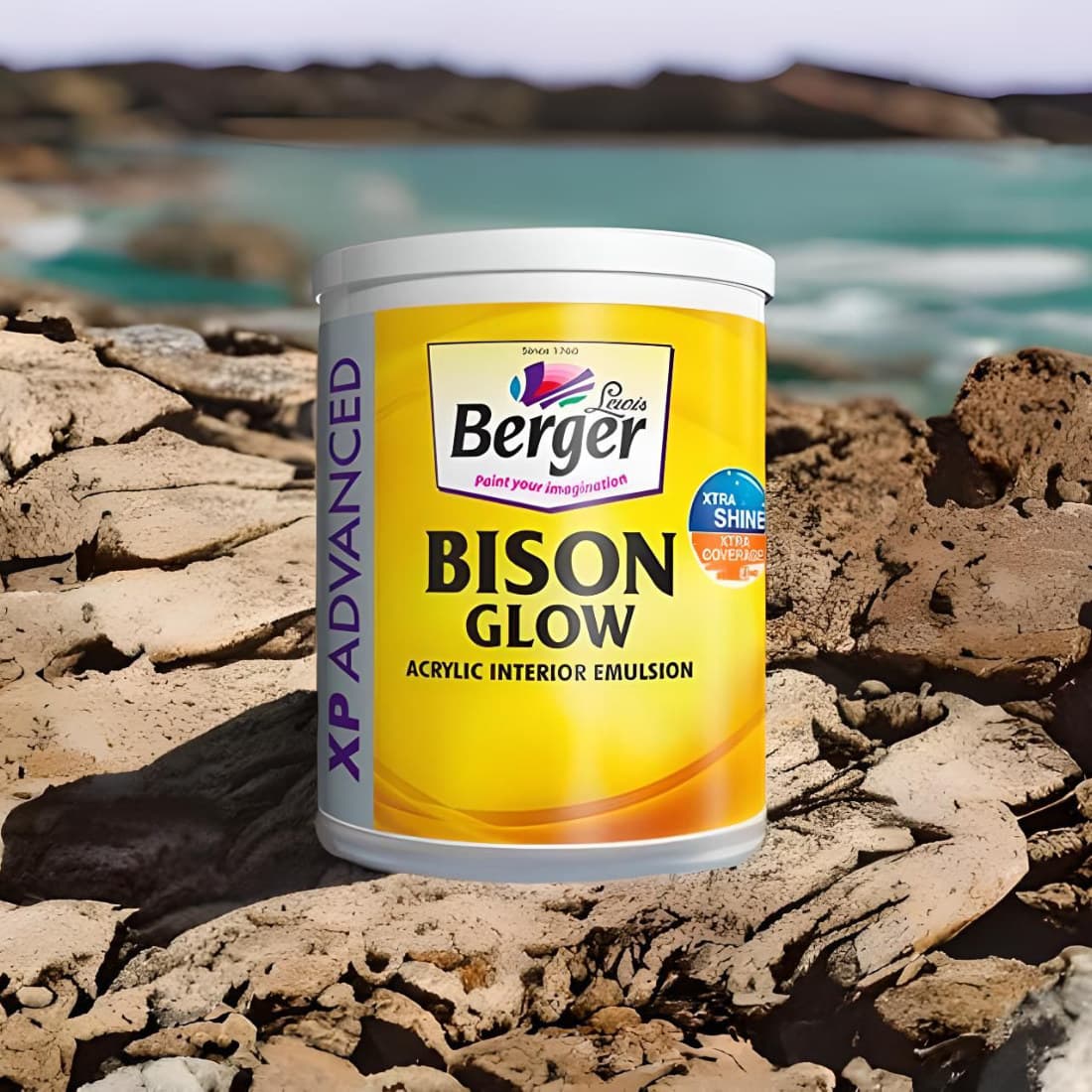 Berger Bison Glow Acrylic Interior Emulsion pack