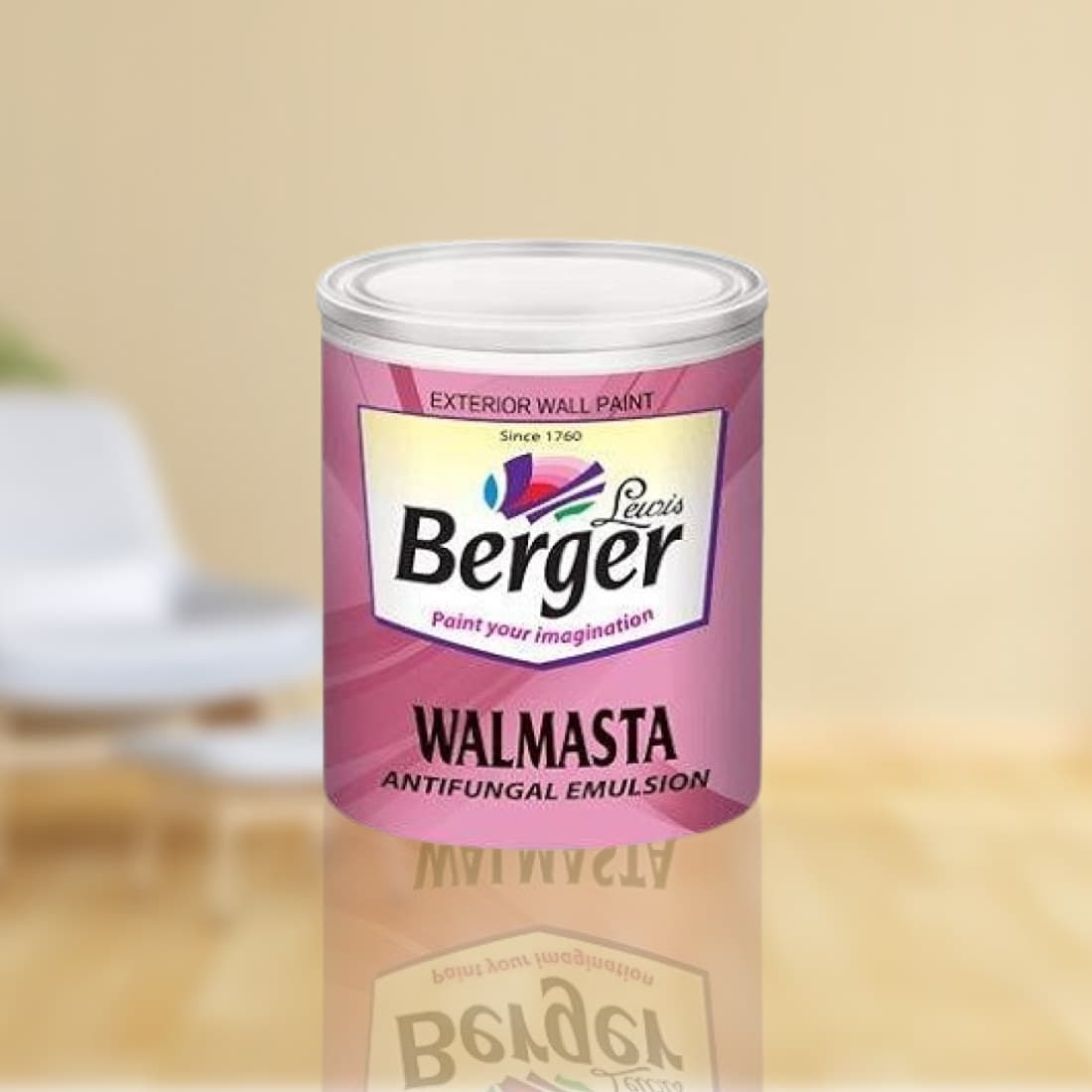 Berger Walmasta Antifungal Exterior Emulsion pack