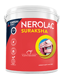 Nerolac Suraksha Acrylic Exterior Emulsion pack