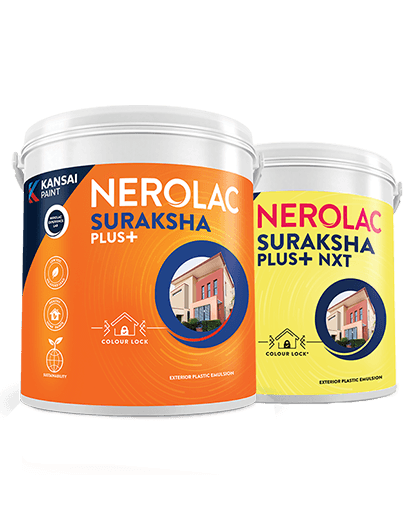Nerolac Suraksha Plus+ and Suraksha Plus+ NXT packs