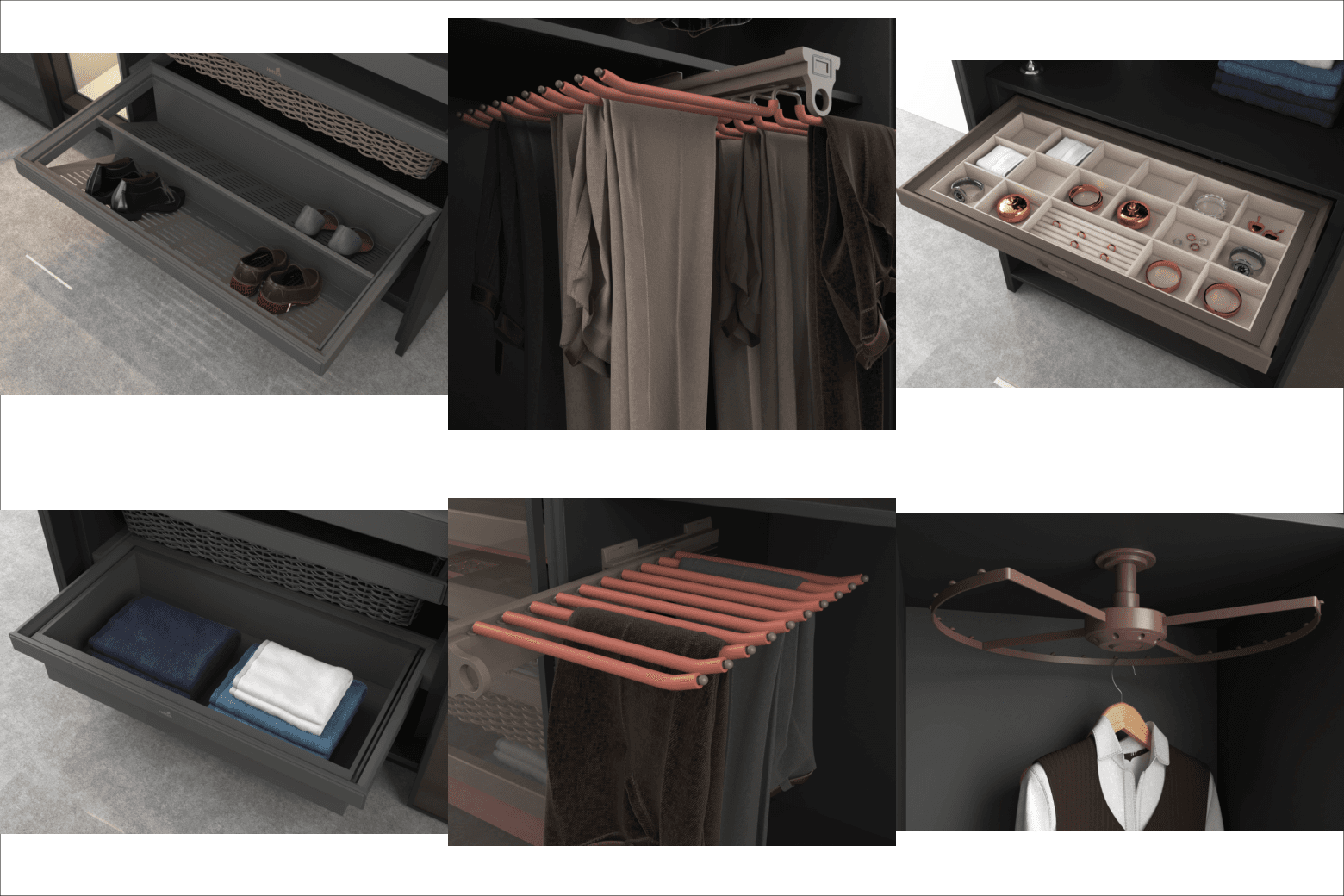 Hettich New Wardrobe Accessories — from Hettich's catalogue