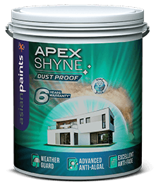 Asian Paints Apex Shyne Dust Proof pack