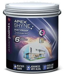 Asian Paints Apex Shyne Advanced Dust Proof pack