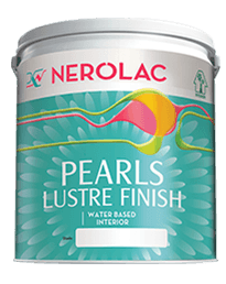 Nerolac Pearls Lustre Finish — Water Based pack